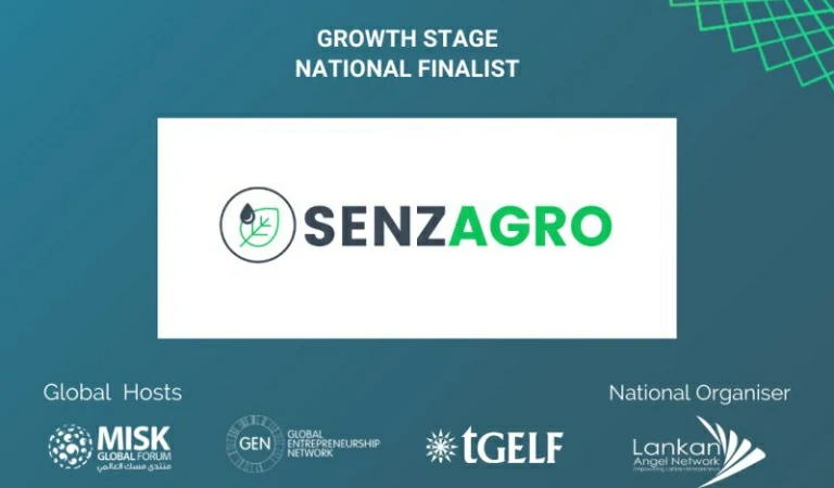 SenzAgro | Growth Stage National Finalist for Entrepreneurship World Cup Sri Lanka